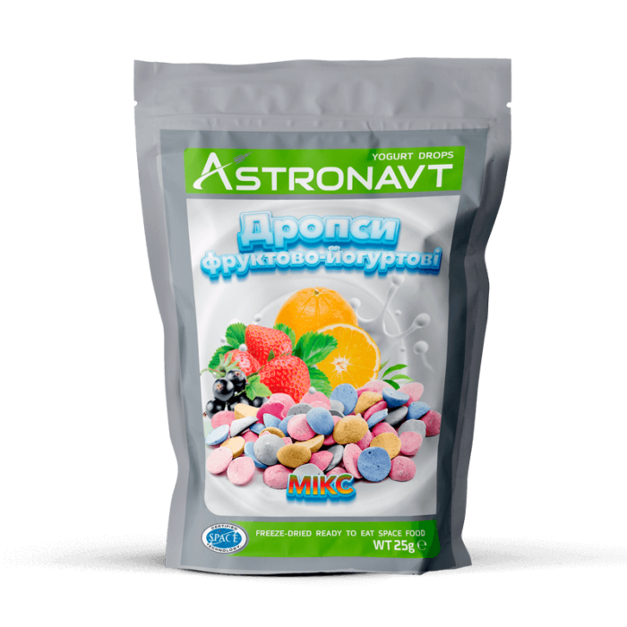 Йогуртові дропси Astronavt